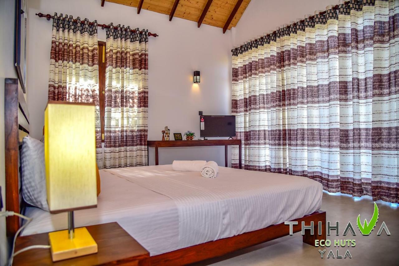 Thihawa Eco Huts Yala Bed & Breakfast Tissamaharama Exterior photo